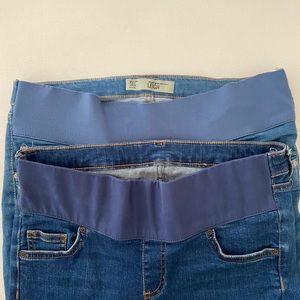 Topshop maternity jeans bundle of 2